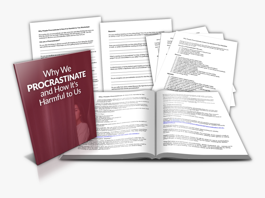 Why We Procrastinate - Brochure, HD Png Download, Free Download