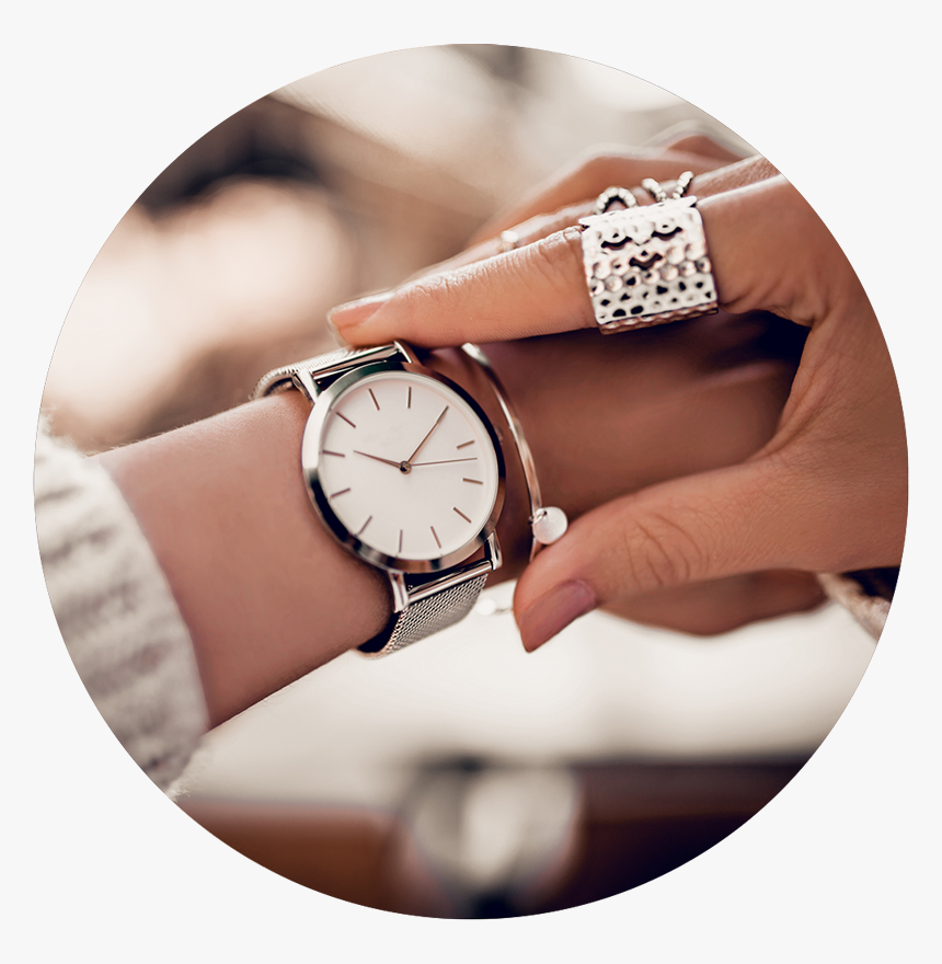 Diamond Watch - Watches Styles Hand Women, HD Png Download, Free Download