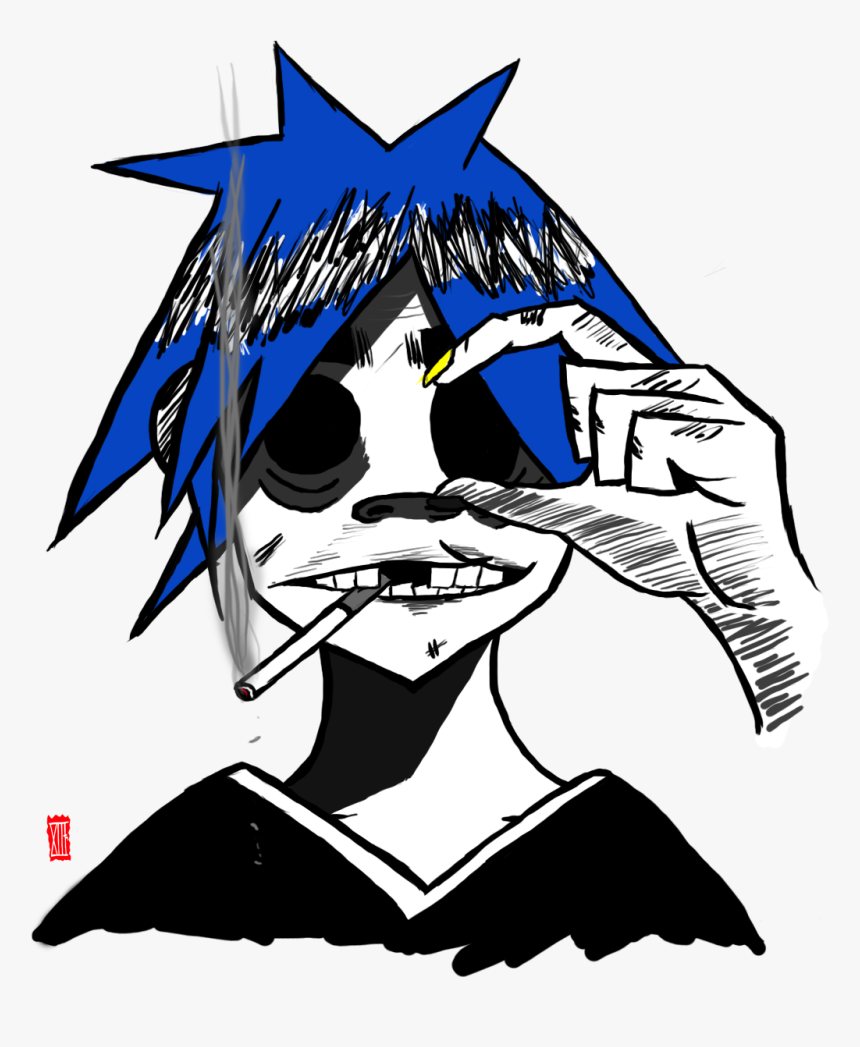 Transparent Gorillaz 2d Png - Transparent Gorillaz Png, Png Download, Free Download