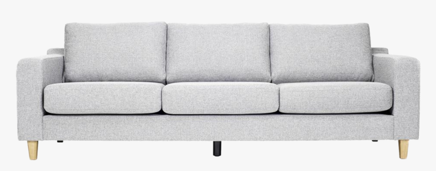 Light Grey 3 Seater Sofa, HD Png Download, Free Download