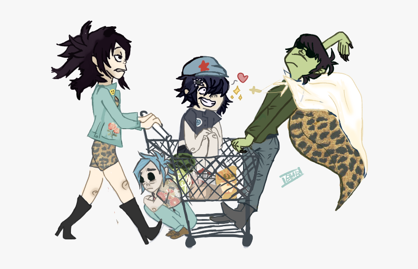 Gorillaz Noodle X Murdoc, HD Png Download, Free Download