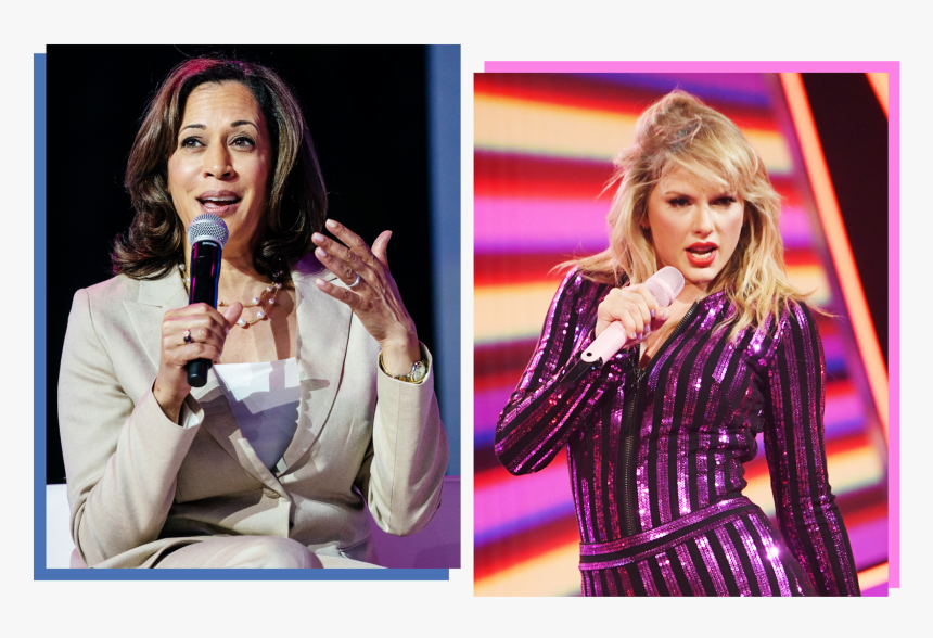 Kamala Harris And Taylor Swift - Television Program, HD Png Download, Free Download