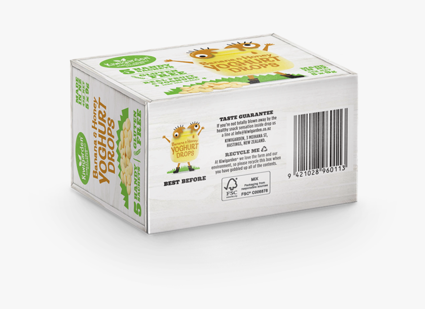 Kiwigarden, Banana & Honey Yoghurt Drops, Convenient - Corn Flakes, HD Png Download, Free Download