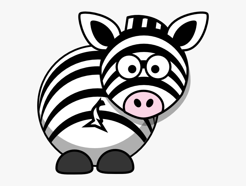 Cartoon Zebra Clipart, HD Png Download, Free Download