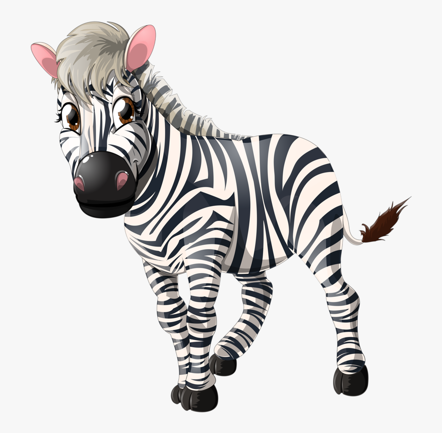 Cute Transparent Zebra, HD Png Download, Free Download