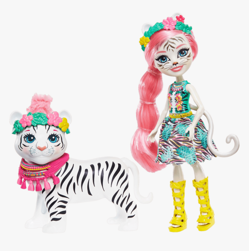 Enchantimals Tadley Tiger And Kitty - Enchantimals Tadley Tiger, HD Png Download, Free Download