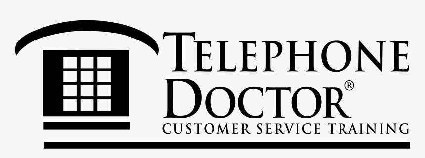 Telephone Doctor Logo Black And White - Telephone Doctor, HD Png Download, Free Download
