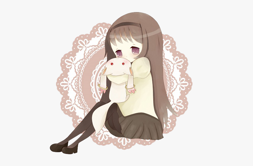 Akemi Homura Chibi Render, HD Png Download, Free Download