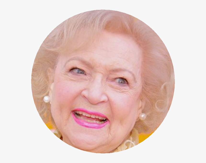 Bettywhite - Betty White Face Transparent, HD Png Download, Free Download