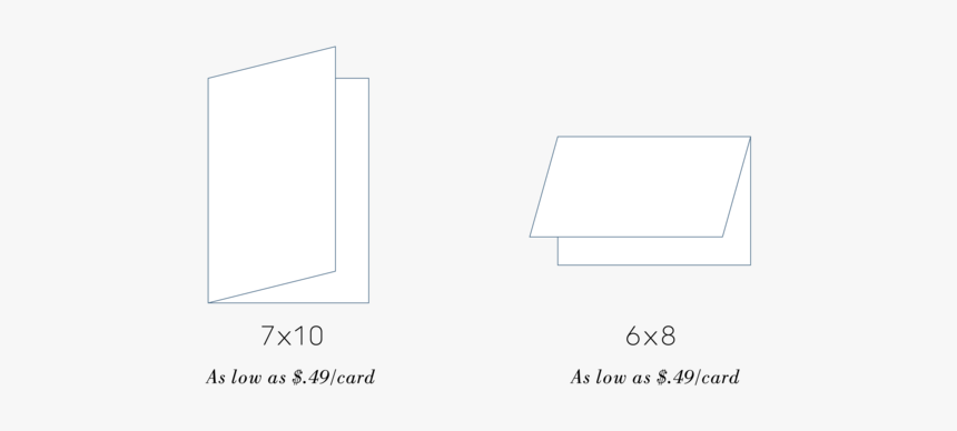 Card Print Sizes For Pricing 2019 Tent - Paper, HD Png Download, Free Download