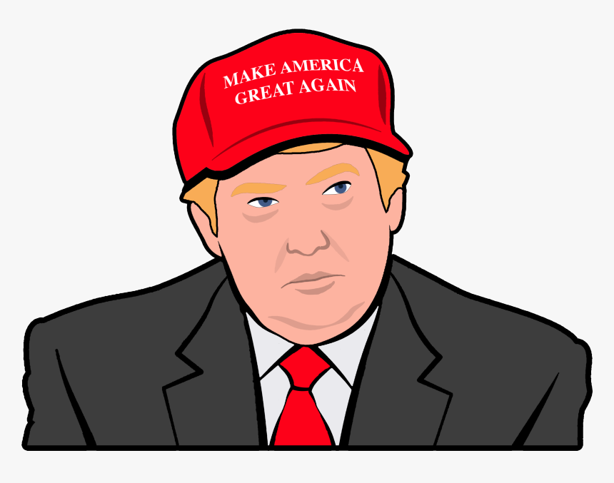 Make America Great Again Hat Png -the Bucknellian - Cartoon, Transparent Png, Free Download