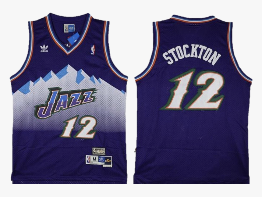 john stockton throwback jersey