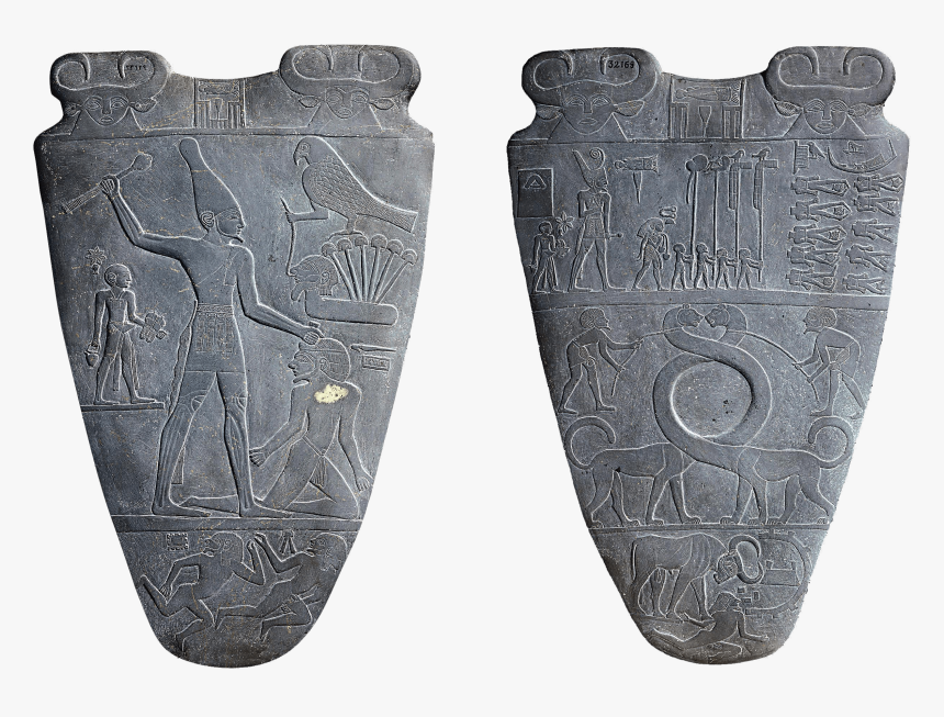 Palette Of Narmer, 3100 Bce Ancient Egypt - Narmer Palette 3100 Bc, HD Png Download, Free Download