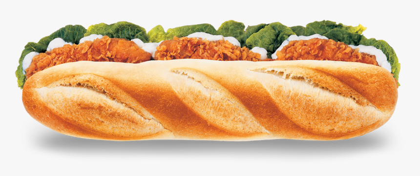 Transparent Chicken Strips Png - Hot Dog Bun, Png Download, Free Download