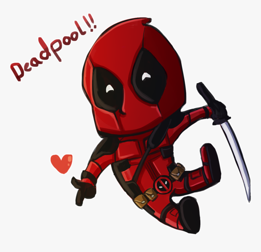 Deadpool Chibi Png - Portable Network Graphics, Transparent Png, Free Download