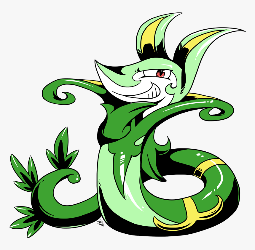 Serperior Has Hands, HD Png Download, Free Download