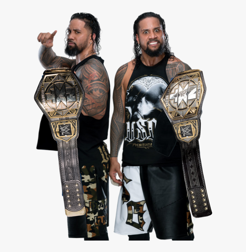 Picture - Wwe The Usos Tag Team Champions Png, Transparent Png, Free Download