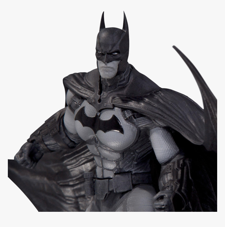 Batman Arkham Knight Png Image - Batman Black & White Batman Arkham Origins Statue, Transparent Png, Free Download