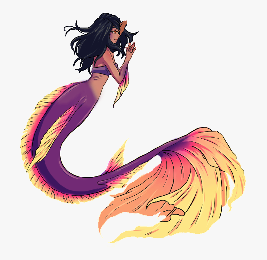 Aphmaumt Digital By - Aphmau Fan Art Mermaid Tails, HD Png Download, Free Download