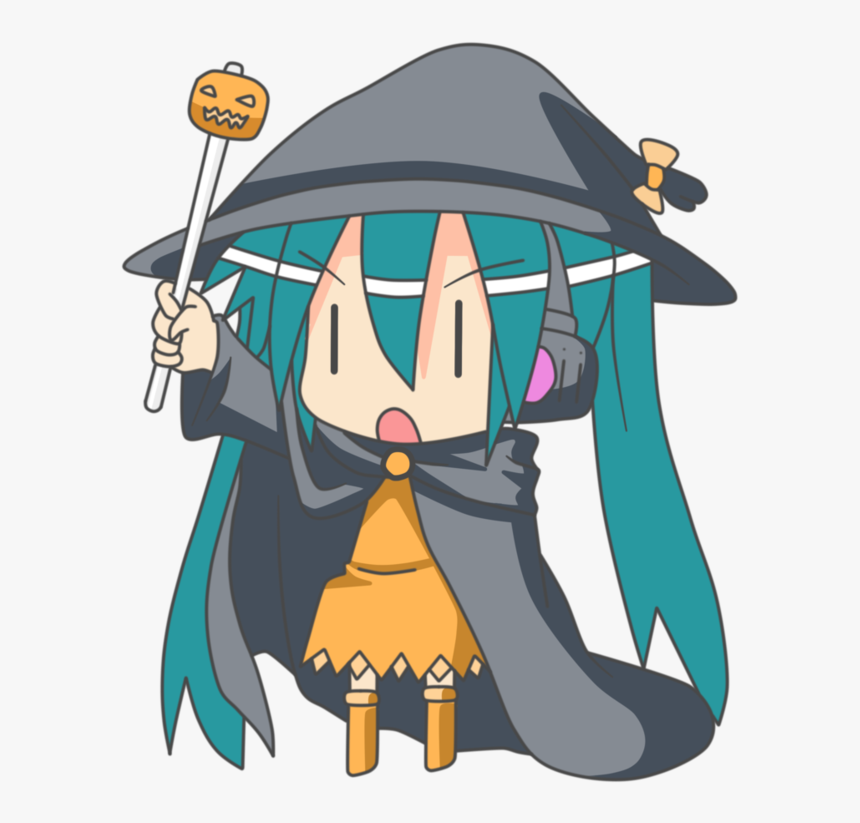 Thumb Image - Chibi Hatsune Miku Halloween, HD Png Download, Free Download