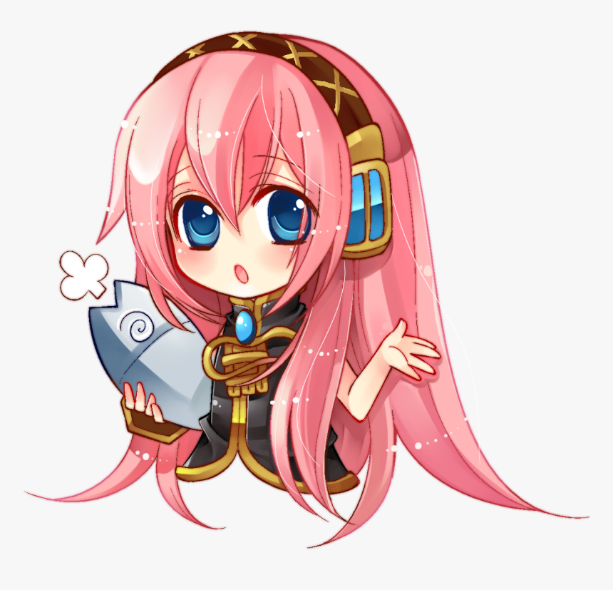 Megurine Luka Vocaloid Chibi, HD Png Download, Free Download