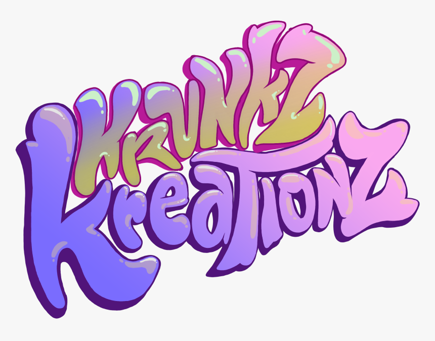 Krunkz Kreationz - Calligraphy, HD Png Download, Free Download