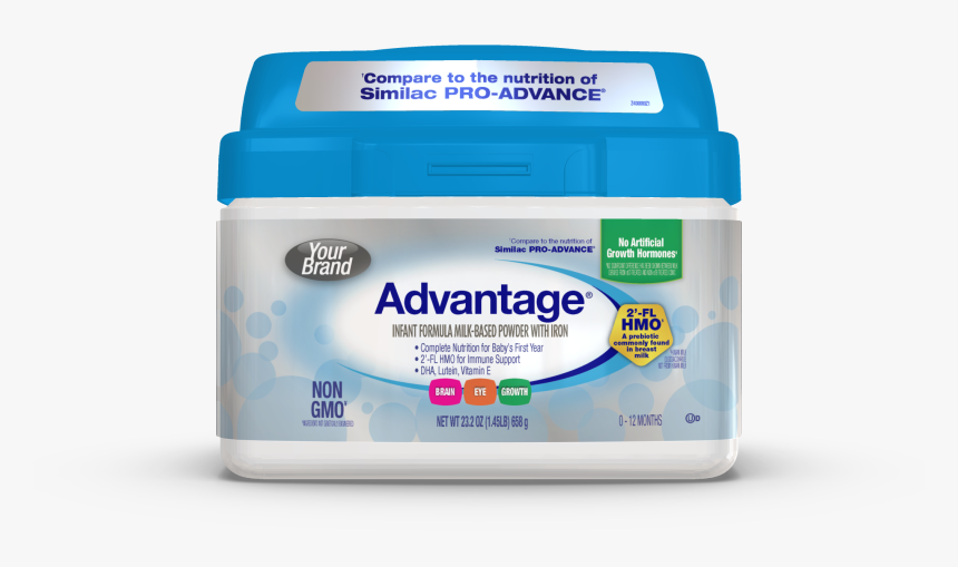 Advantage® Non-gmo* Infant Formula - Infant Formula Perrigo Nutritionals, HD Png Download, Free Download