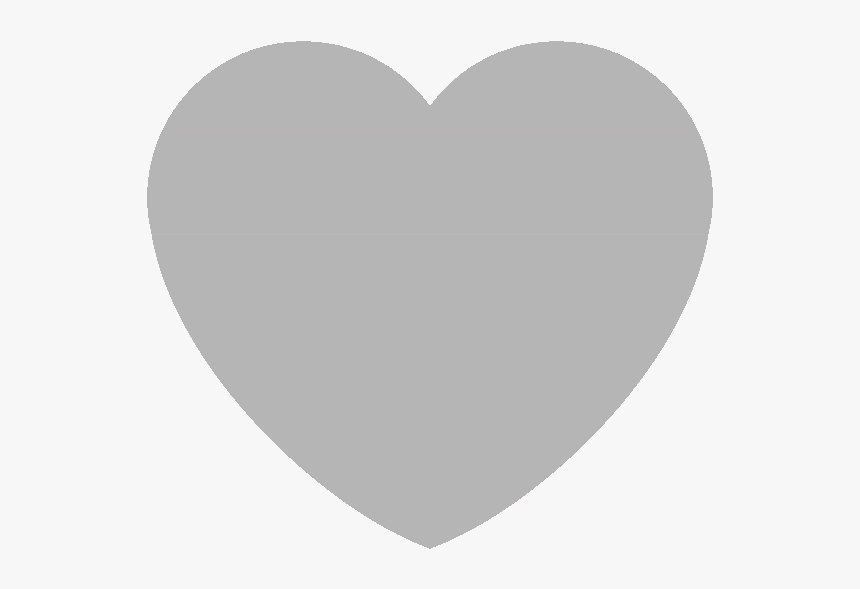 Lgrey Heart Discord Emoji - Heart Icon Gray Png, Transparent Png, Free Download