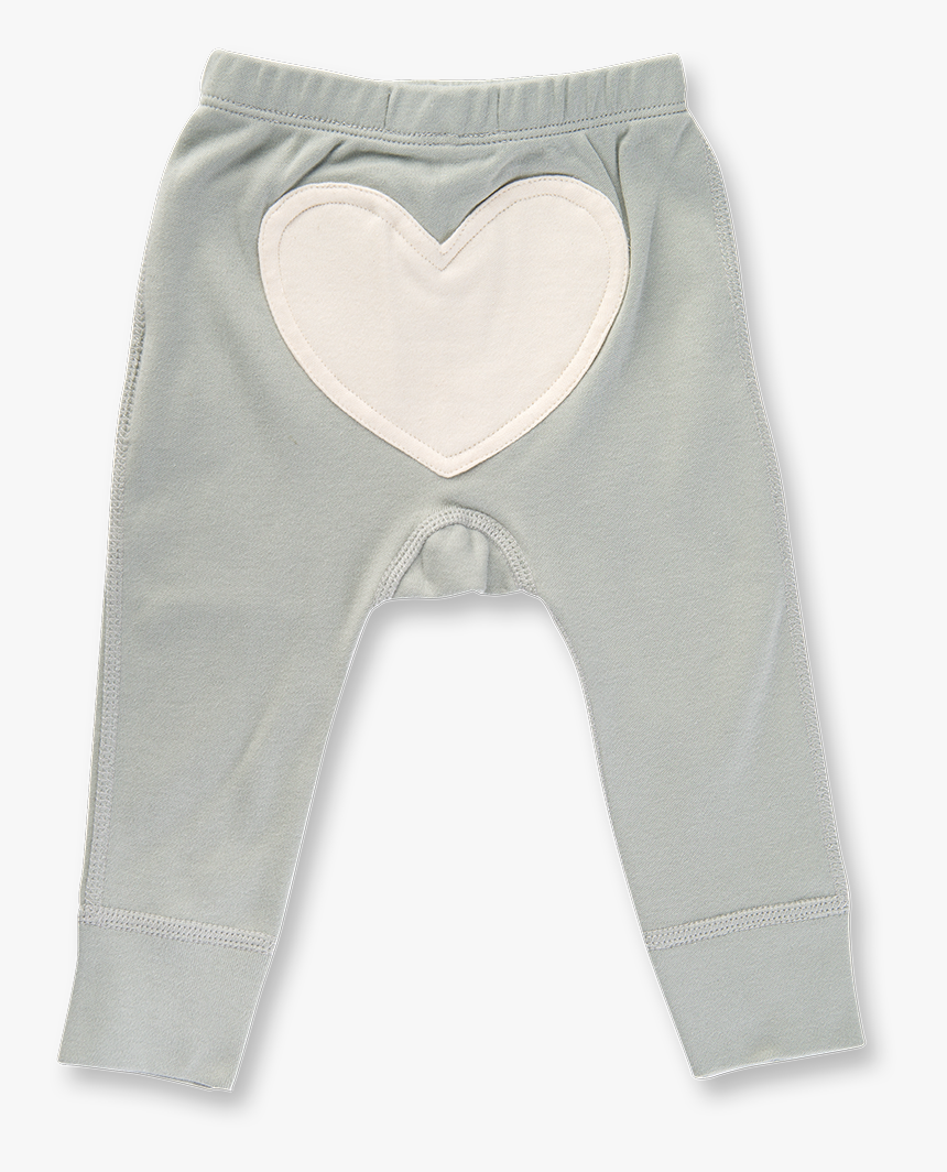 Dove Grey Heart Pants - Pocket, HD Png Download, Free Download