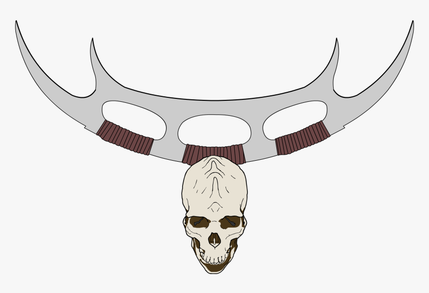 Klingon Skull &amp - Skull, HD Png Download, Free Download