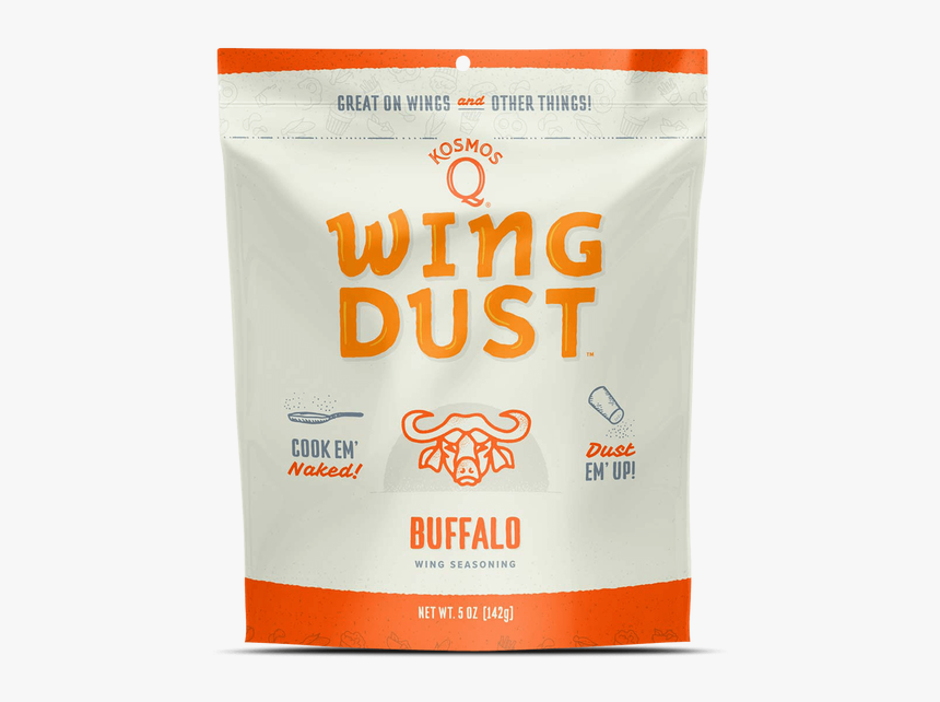 Kosmos Q Wing Dust Buffalo Wing Seasoning 5 Oz, HD Png Download, Free Download