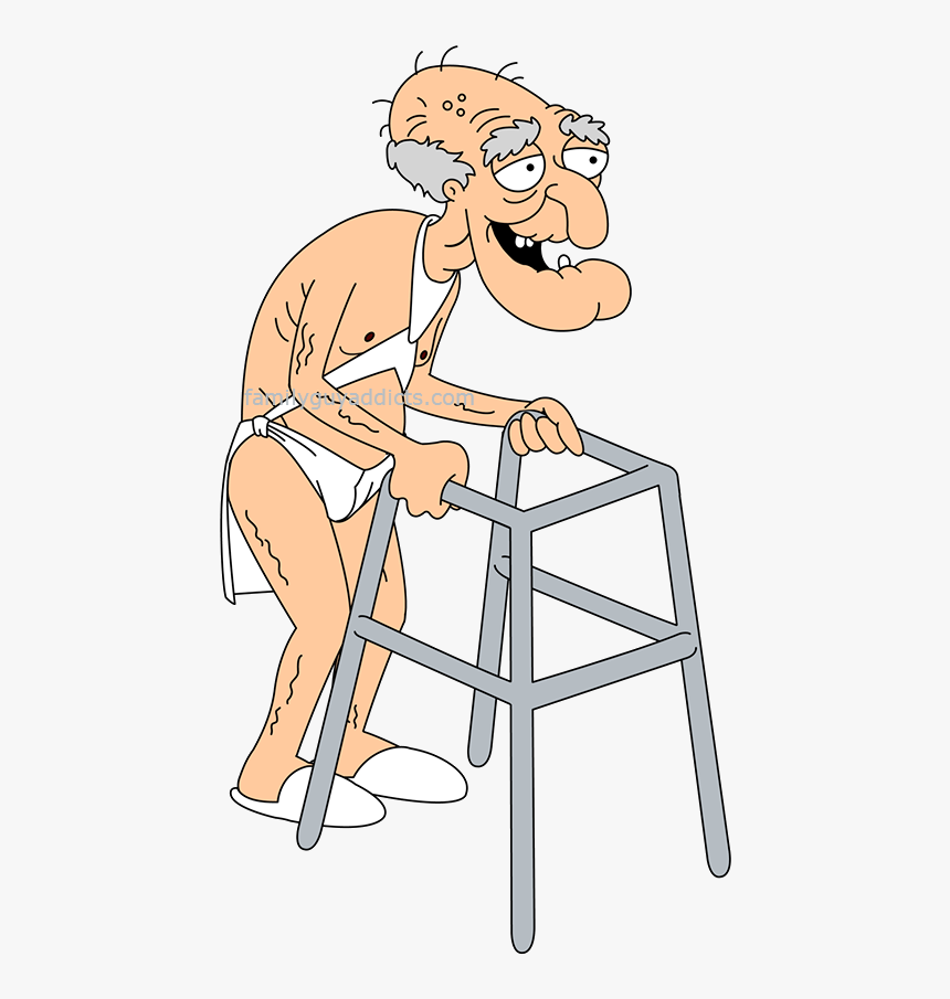 Sexy Sarong Herbert - Family Guy Herbert, HD Png Download - kindpng