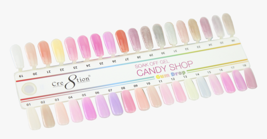 Candy Shop Color Chart - Lip Gloss, HD Png Download, Free Download