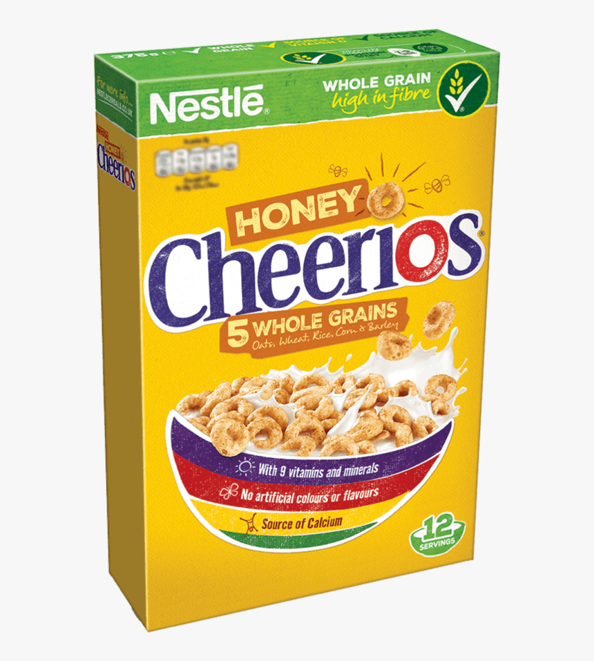 Cheerios Nestl Cheerios Brand Nestl Cereals - Cheerios Honey, HD Png Download, Free Download