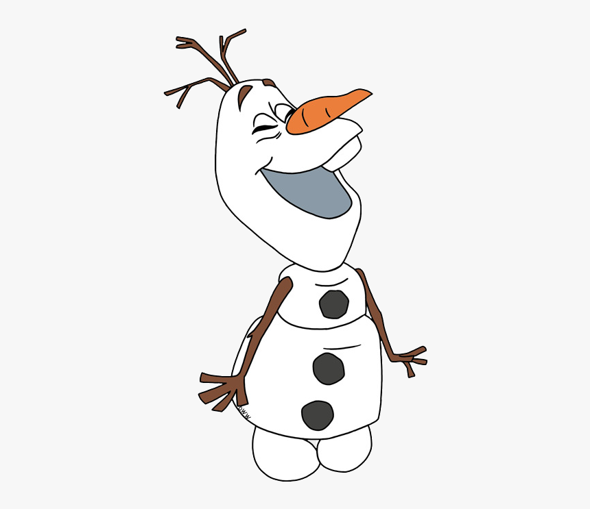 Olaf Frozen Food Cartoon Free Transparent Png - Clipart Olaf Nose, Png Download, Free Download
