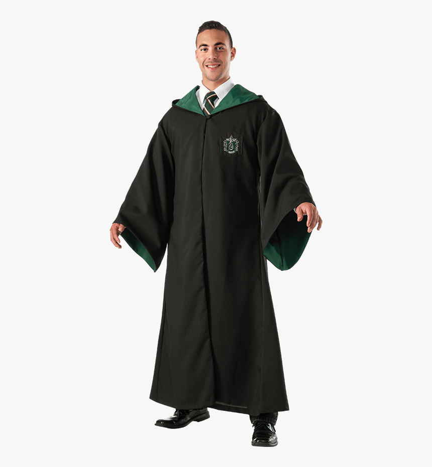 Harry Potter Slytherin Replica Robe - Harry Potter Slytherin Costume, HD Png Download, Free Download