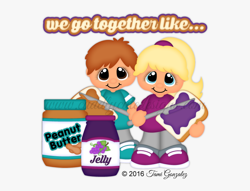 Go Together Like Peanut Butter And Jelly, HD Png Download, Free Download