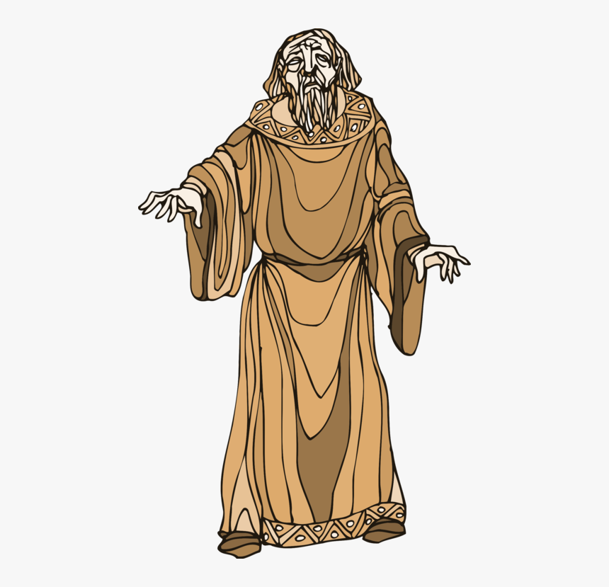 Art,outerwear,prophet - Earl Of Gloucester King Lear Drawing, HD Png Download, Free Download