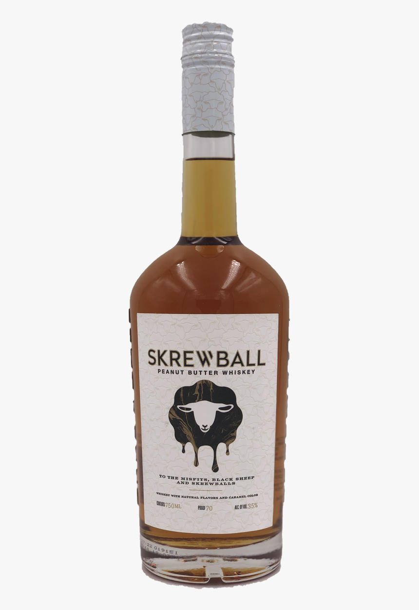 Skrewball Peanut Butter Whiskey - Beer Bottle, HD Png Download, Free Download