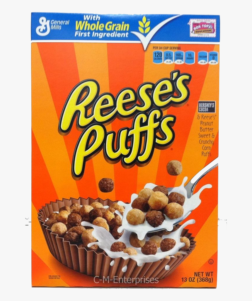 Reese's Puffs Cereal Box, HD Png Download, Free Download