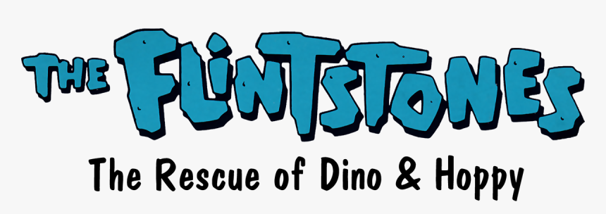 Transparent Flintstones Png - Flintstones The Rescue Of Dino & Hoppy Logo Png, Png Download, Free Download