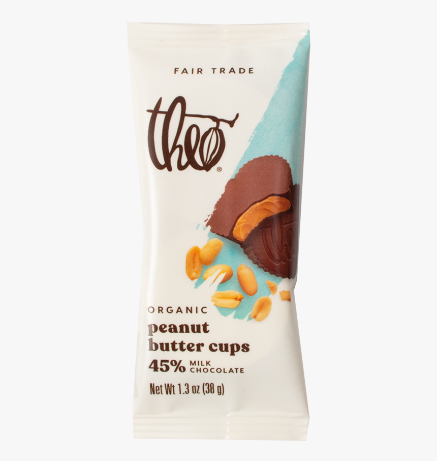 Theo Milk Chocolate Peanut Butter Cups - Bratwurst, HD Png Download, Free Download