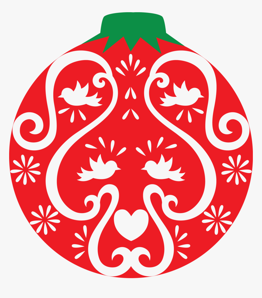 Christmas Decoration Fake Tattoo, Christmas Decoration - Circle, HD Png Download, Free Download