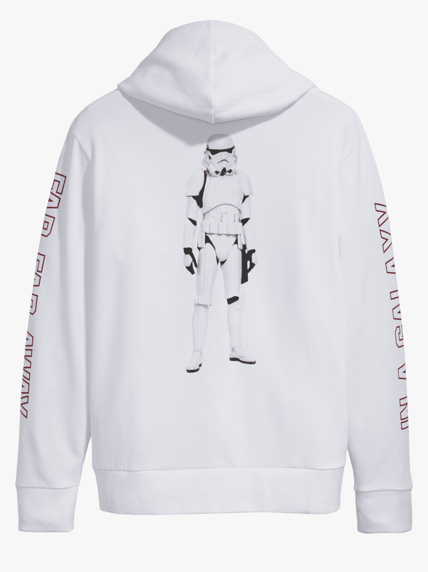 Levi"s X Star Wars Storm Trooper White Hoodie - Sweatshirt, HD Png Download, Free Download