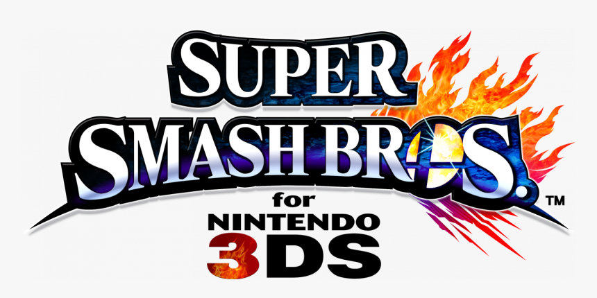 Masahiro Sakurai Reveals A New Mini-game For The 3ds - Super Smash Bros For Nintendo 3ds Logo, HD Png Download, Free Download