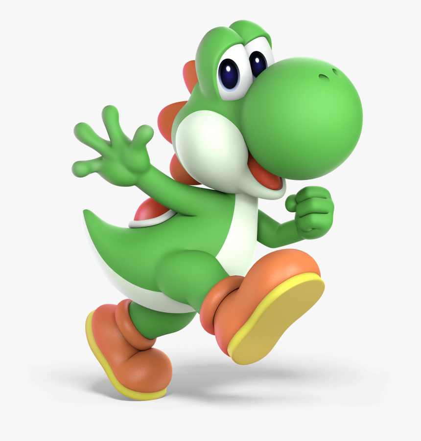 Super Smash Bros Ultimate Artwork - Super Smash Bros Ultimate Characters Yoshi, HD Png Download, Free Download