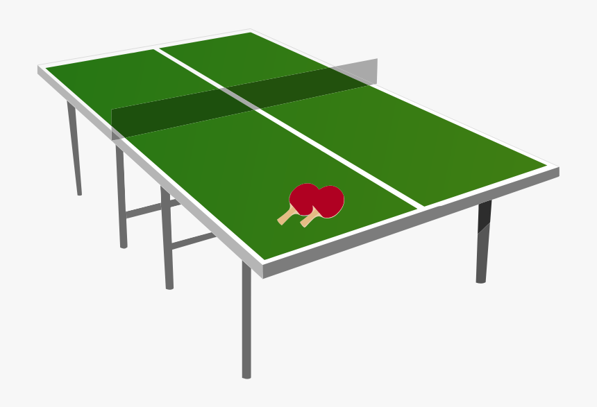 Transparent Table Clipart Png - Ping Pong Table Clip Art, Png Download, Free Download