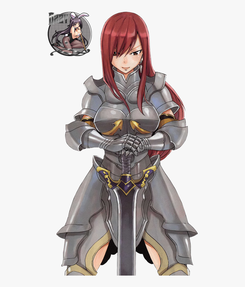 Png Erza Scarlet Fairy Tail - Fairy Tail Quotes Erza, Transparent Png, Free Download