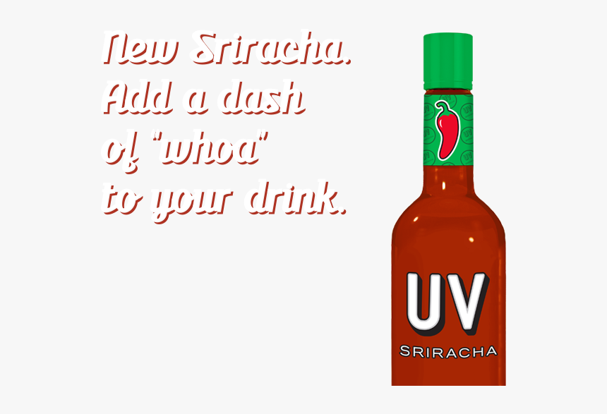 Sriracha Vodka - Beer Bottle, HD Png Download, Free Download