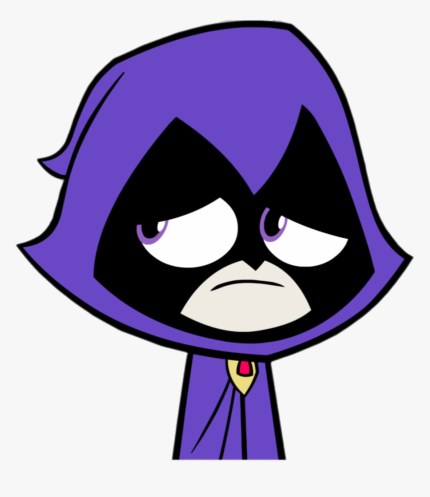 Raven Teen Titans Go Png, Transparent Png, Free Download